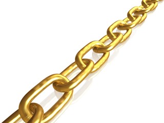 Fototapeta premium Gold chain