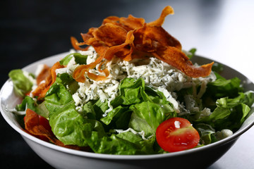 Fresh green salad