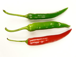 drei Chillischoten