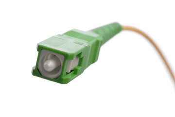 Optical fiber patch cord SC - APC