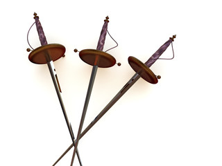 swords. 3d