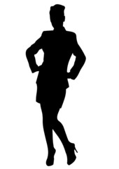 woman silhouette vector file