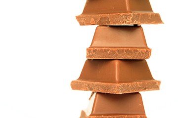 kleiner Schokoladenturm