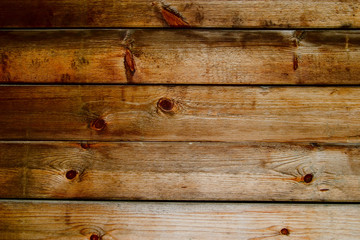 Fototapeta premium The surface-treated natural wood boards