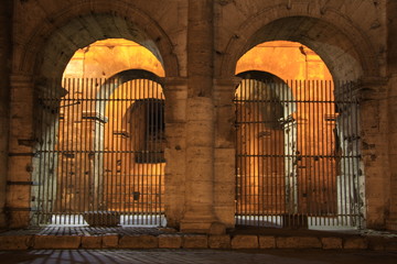 Coliseum at Night