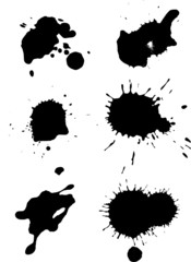 different vector splashes