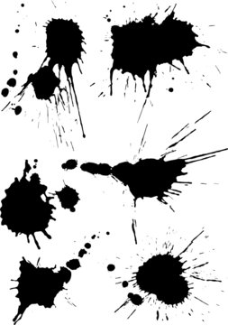 vector splashes