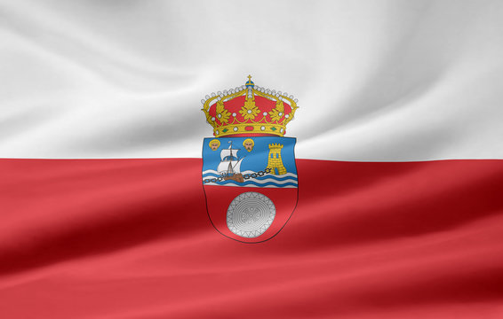 Flagge von Kantabrien