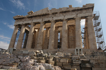 Obraz premium Parthenon, Acropolis, Athens, Greece