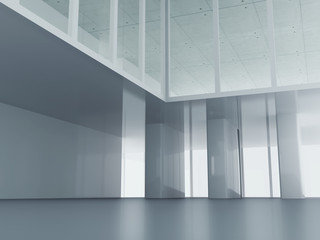 Obraz premium hall of a business building