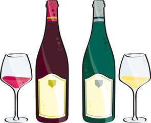 red or white wine