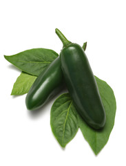 Green jalapeno peppers