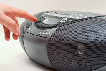 Fototapeta premium New style portable Music Boom Box