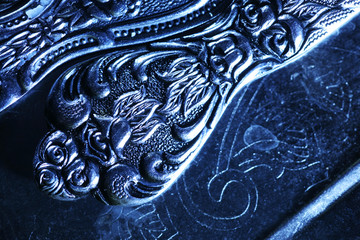 Vintage metal texture background