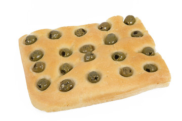 focaccia con olive
