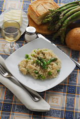 Risotto agli asparagi verdi - Primi - Ricette della Lombardia