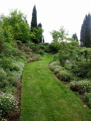Fototapeta premium Giardini della Landriana a Tor San Lorenzo