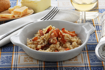 Risotto alla paesana - Primi - Ricette della Lombardia