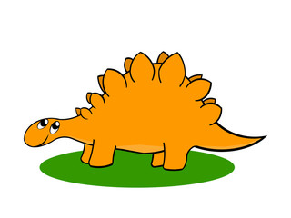 Petit dinosaure stegosaure