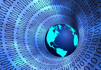 Binary tunnel with earth