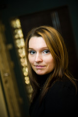 Fototapeta premium Portrait of a beautiful woman