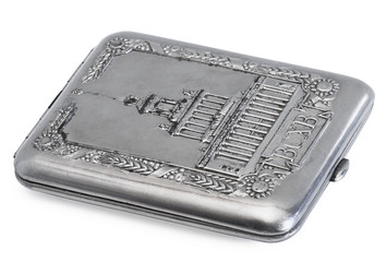 Case for cigarettes with Soviet symbol, 1954