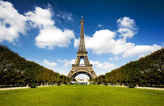 Beautiful photo of the Eiffel tower