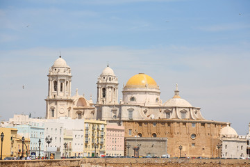 Fototapeta premium Cathedral in Cadiz (Spain)