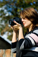 Photographer woman