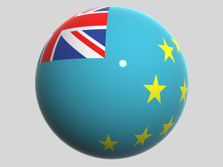 National Flag. Tuvalu