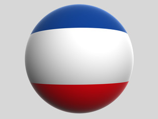 National Flag. Yugoslavia