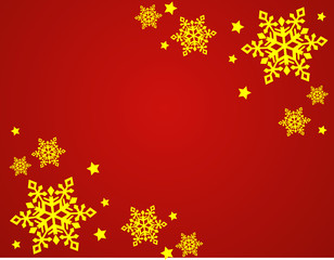 snowflakes vector illustration