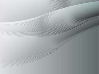 Abstract wallpaper illustration of wavy flowing energy