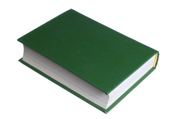 The book on a white background