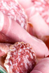 presentation de charcuterie