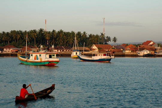 Port d'Indonésie