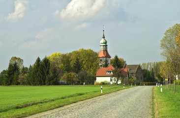 Dorfkirche in Mitteldeutschland