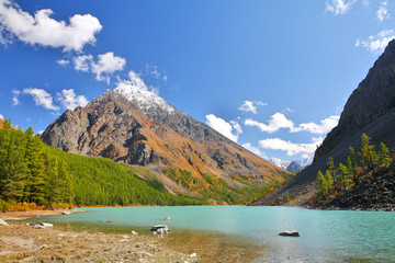 Lake in Altai Mountains, Siberia, Russia