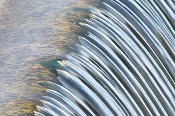 Wasserfall Staustufe