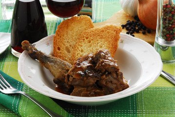Fagiano in salmi - Secondi di carne - Ricette Lombardia