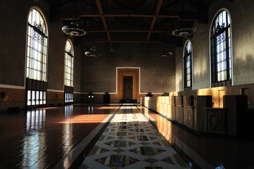 Photo sur Plexiglas Gare Hall de gare vide à Los Angeles