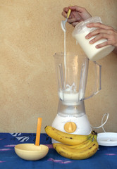 frullato di banane 1