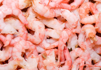Peeled prawns - prime lens macro shot