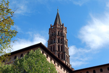 Clocher de la basilique Saint Sernin