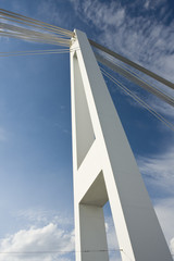Stahlseilbrücke in Mannheim