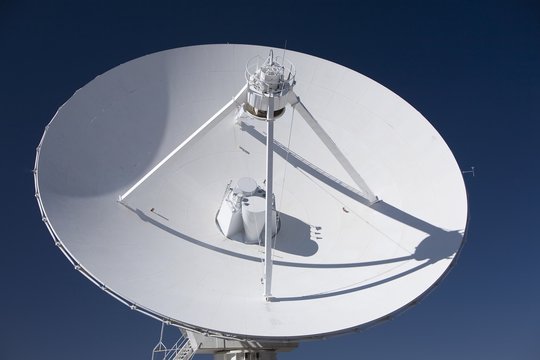 Very Large Array radio telescope parabolic dish