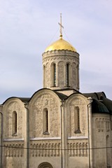 Old church in Vladimir in Russia