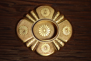 Ferrure dorée japonaise