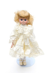 vintage porcelain doll