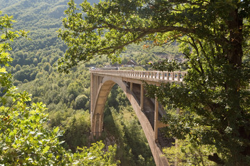 Bridge over Tara river, Montenegro